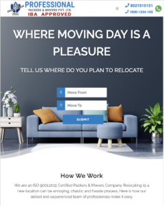 Digital Marketing service for Packers and movers